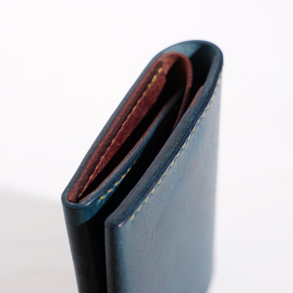 「サブ」ウォレット　プエブロ　カラーオーダー可能 ミニ財布　革財布 13枚目の画像