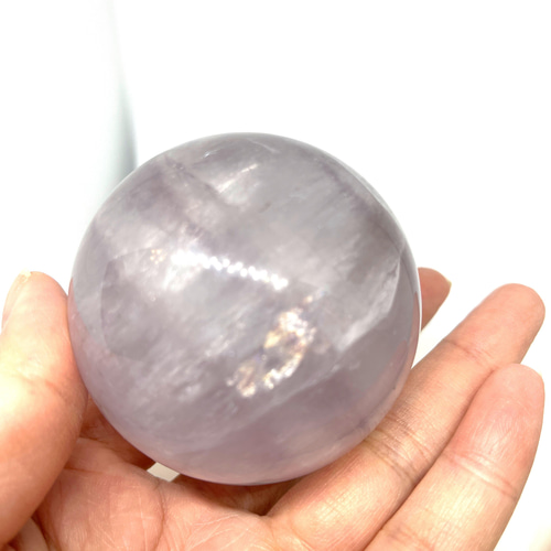 レインボーフローライトスフィアと光る台座セット その他置物 Mimpi