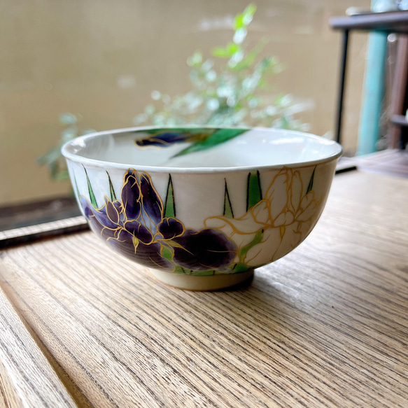 菖蒲茶碗