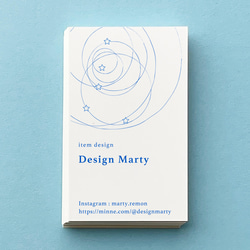 特集掲載］ミモザのカード いちりんよこ ショップカード 名刺