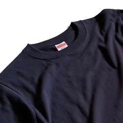 型染め　正面ハシビロコウのTシャツ 6枚目の画像