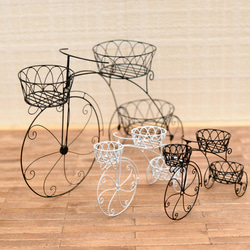 ミニミニ　フラワースタンド 自転車 3枚目の画像