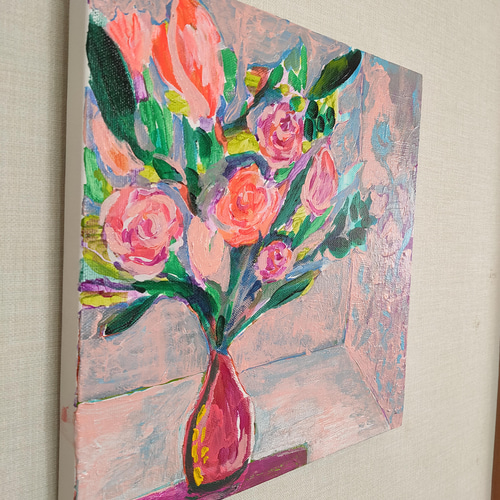 Flowerシリーズ♯6 絵画 原画 絵画 yokoYAMA 通販 13583411｜Creema