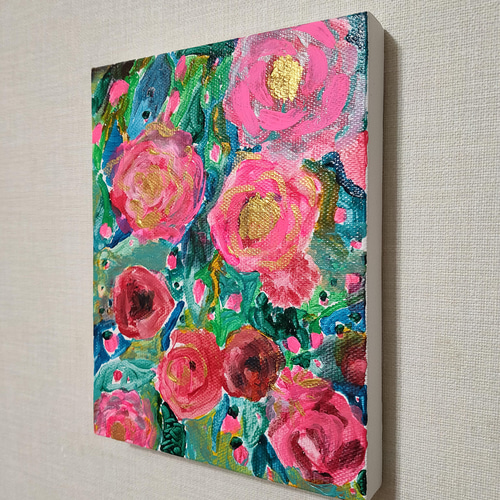 Flowerシリーズ♯8 絵画 原画 絵画 yokoYAMA 通販 13583507｜Creema