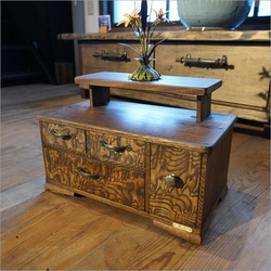 美品　レトロ　小袖机　けやき　小物入れ　箪笥 楽天市場】民芸家具 和家具 日本製 国産家具 車箪笥 ケヤキ