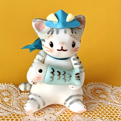 ねこ 鯉のぼり 五月人形 B 五月人形・こいのぼり エーデルワイス 通販