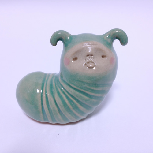 いもむし 立体・オブジェ はにわ作家 松江直樹【eustam】 通販