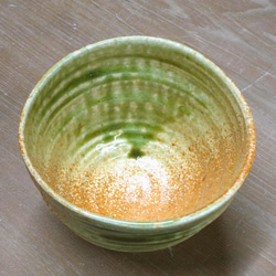 ◆茶椀・オレンジグリーン◆ 3枚目の画像