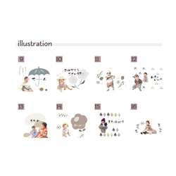 LINEスタンプ　デザイン選べる48種類　くすみ 3枚目の画像