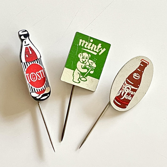 Dutch Hatpin 3 件套飲料廣告｜Antique Vintage Brocant 第1張的照片