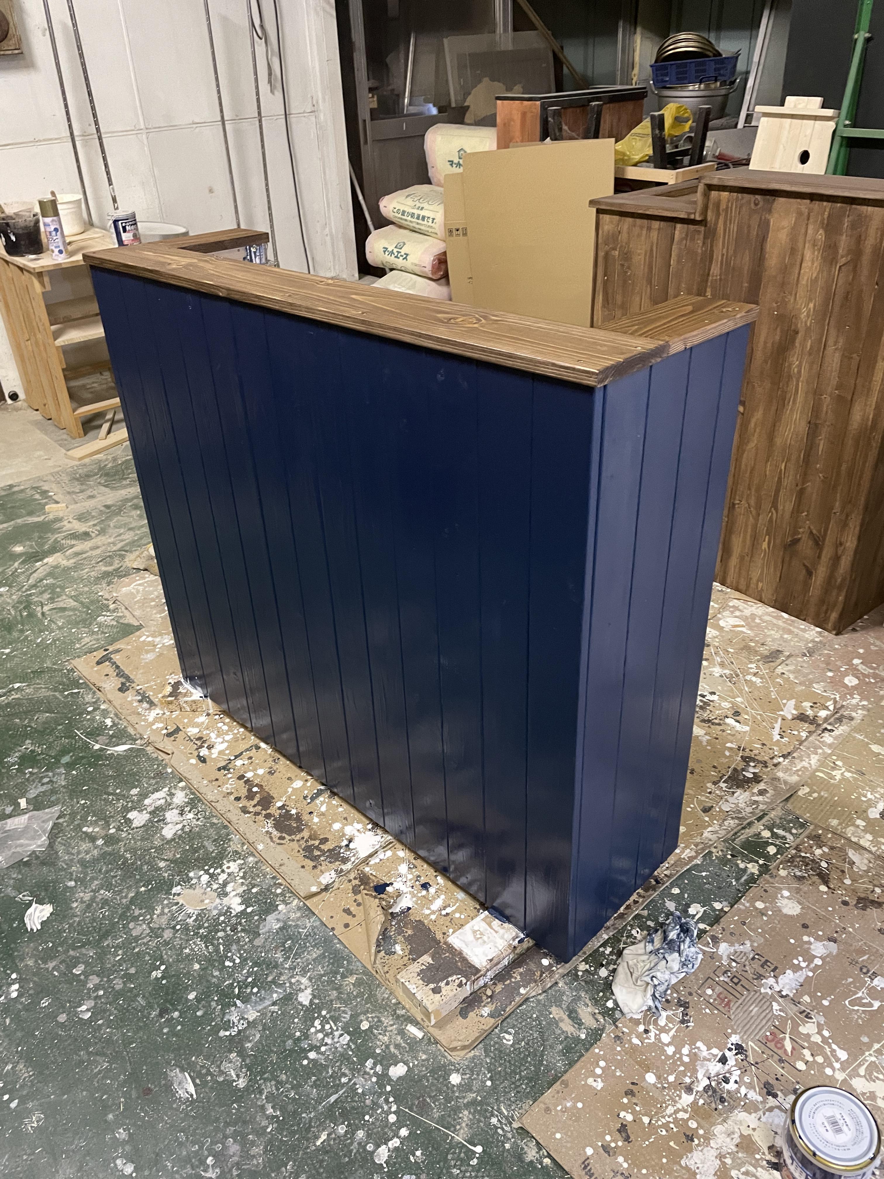 【コの字】カウンター　幅90✖︎高さ100✖︎奥行き38センチ