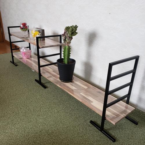 ラダーシェルフ　ラック　4段　棚 ラダーシェルフラック4段棚