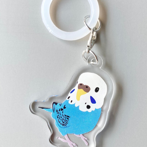アンブレラマーカー（セキセイインコ）【UUM-4】 その他雑貨