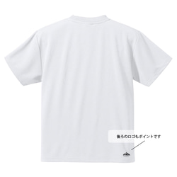 立山 夏 北アルプス Tシャツ ホワイト ドライ 吸水速乾 山 登山 7枚目の画像