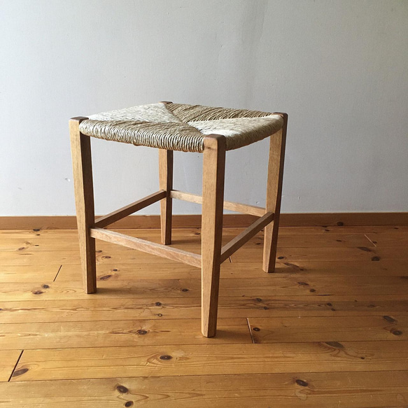 スツール 和紙編み クルミ 椅子（チェアー）・スツール 工房山窩-こう