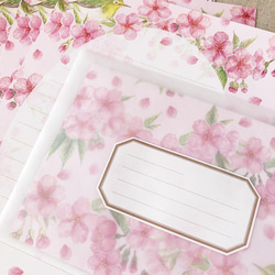 桜 レターセット（letter writing set） 3枚目の画像