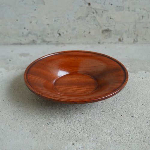 香川漆器*国産天然欅（けやき）茶托5枚組 お椀・ボウル・鉢 JAPAN