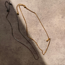 simple chain necklace つけっぱなしOK 5枚目の画像