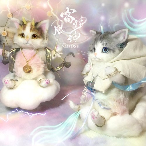 海外作家様作　アートドール　ペルシャ猫 海外作家様作 アートドール ペルシャ猫 猫ちっちゃい。白い