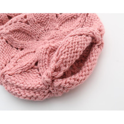 手編み  秋春の新しいフックの花の棒のニットのセット短いセーターの丸い襟 3枚目の画像