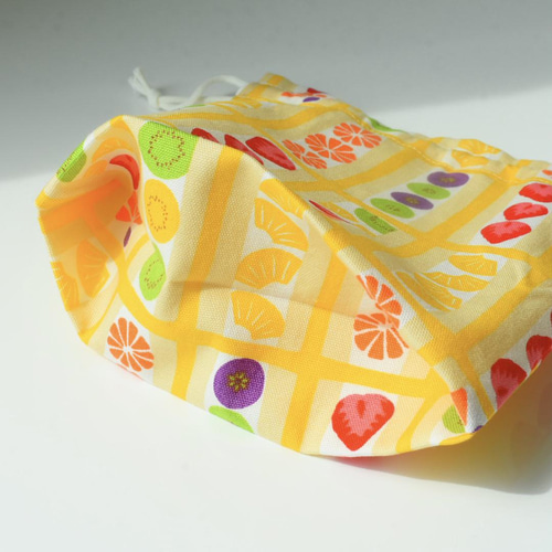 いちご ☆フルーツサンド お弁当袋 コップ袋 ハンドメイド