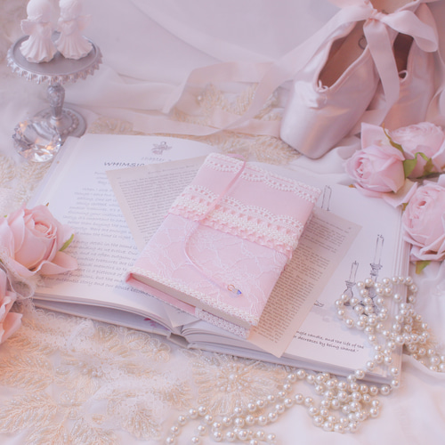 送料無料》ガーリーで可愛い文庫本ブックカバー♡ラップコレクション