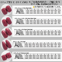 シルバーさくらんぼネイルチップ 4枚目の画像