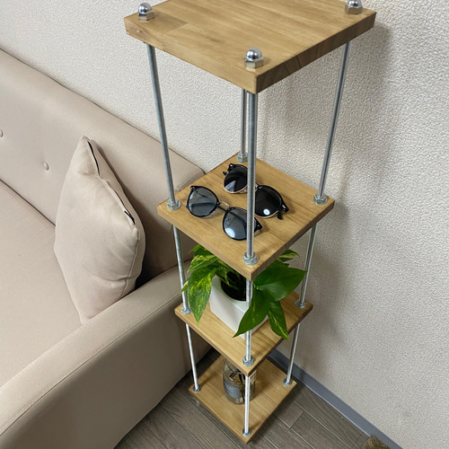 HANDY】高さ調整可能ボルトラック h990 棚・シェルフ・ラック laid