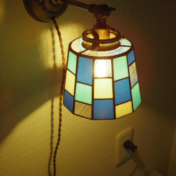 ランプ 183（受注制作品です）＋ブラケット灯具ＡS 2枚目の画像