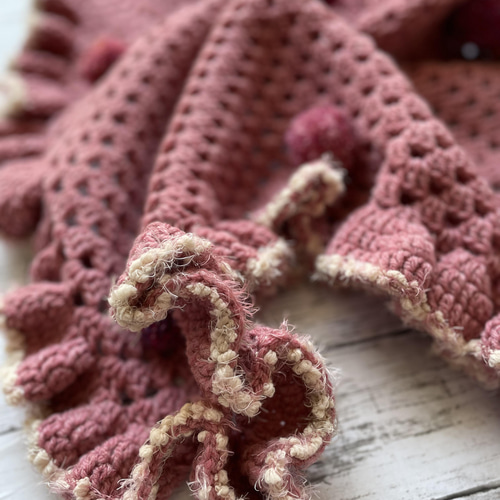 鍵編み ひざ掛け NO.48 その他インテリア雑貨 nomo 通販 13589663