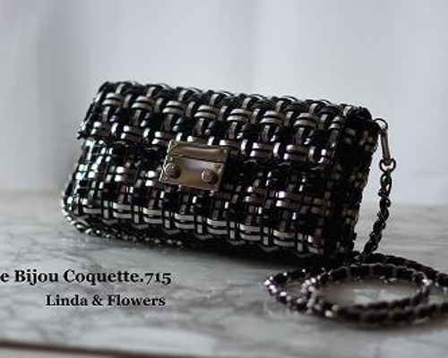 Wallet shoulder bag／お財布バッグ／silver Wallet shoulder bag／お財布バッグ／silver ショルダー