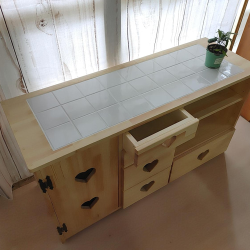 カントリー木工　縦型キャビネット カントリー木工 縦型キャビネット