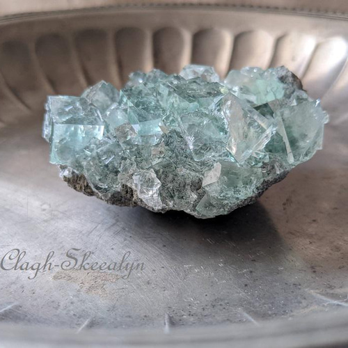シャンファーリン産】Fluorite｜グリーンフローライト原石