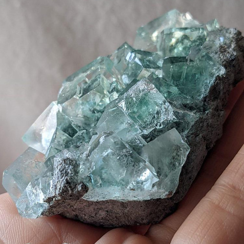 シャンファーリン産】Fluorite｜グリーンフローライト原石 ｜中国湖南