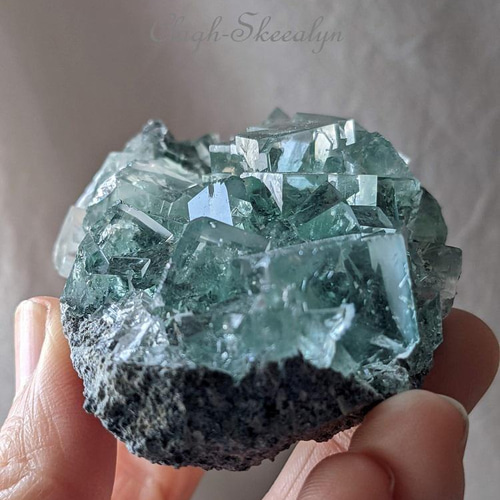 蛍石鉱物鉱石宝石257 中国 シャンファーリン産 フローライト