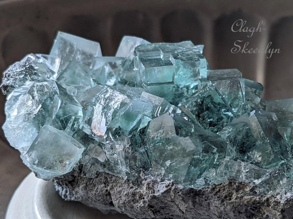 【シャンファーリン産】Fluorite｜グリーンフローライト原石 ｜中国湖南省 ｜ Xianghualing Mine 4枚目の画像