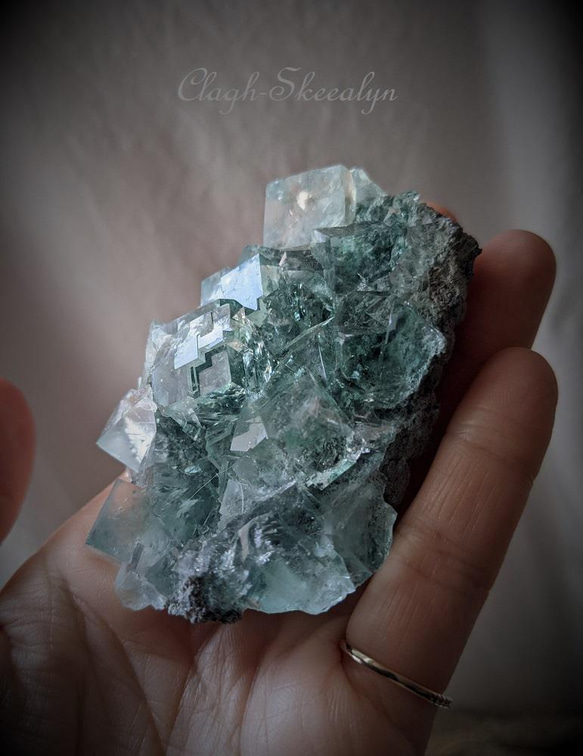 【シャンファーリン産】Fluorite｜グリーンフローライト原石 ｜中国湖南省 ｜ Xianghualing Mine 19枚目の画像