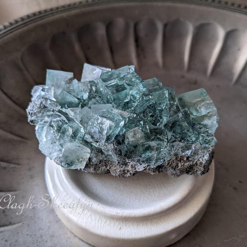 シャンファーリン産】Fluorite｜グリーンフローライト原石 ｜中国湖南