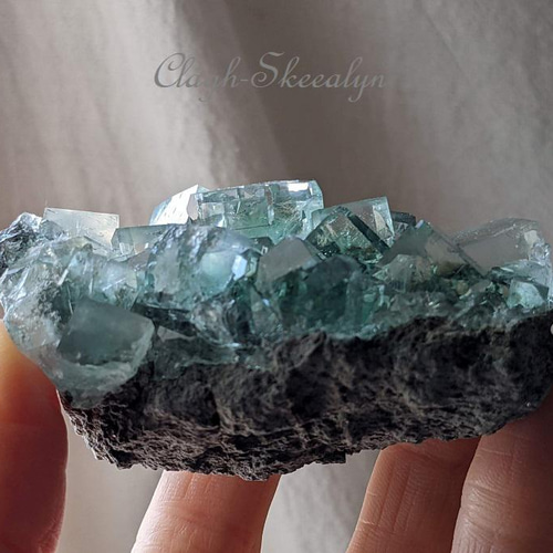 シャンファーリン産】Fluorite｜グリーンフローライト原石