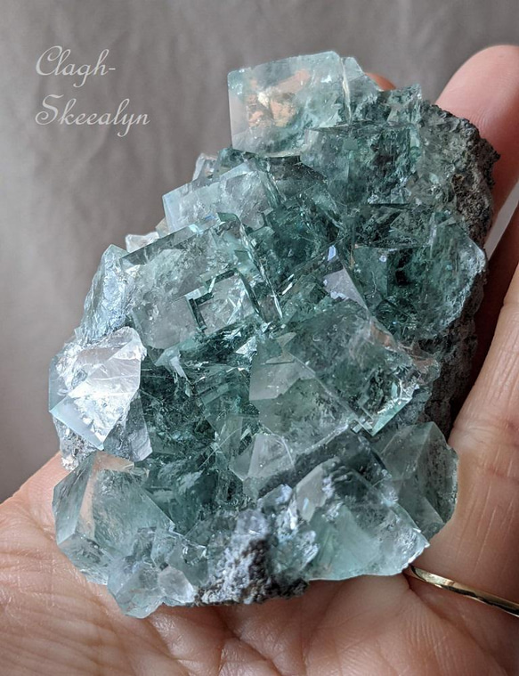 【シャンファーリン産】Fluorite｜グリーンフローライト原石 ｜中国湖南省 ｜ Xianghualing Mine 6枚目の画像