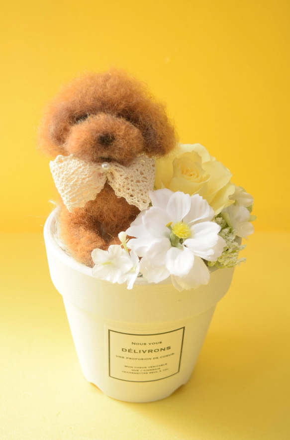 羊毛フェルト ハンドメイド 犬 りぼんページ 71c3f6bLmOL._UF894,1000_QL80_.jpg
