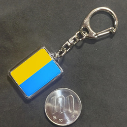 ◆新品◆ ウクライナ キーホルダー 国旗 UKRAINE 3枚目の画像
