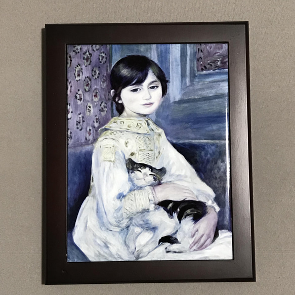 Amazon.co.jp: ルノワール・[ジュリー・マネの肖像、あるいは猫