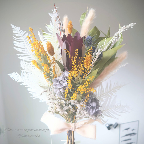 送料無料 スワッグ〜ミモザ②〜 スワッグ Lilymayworks 通販