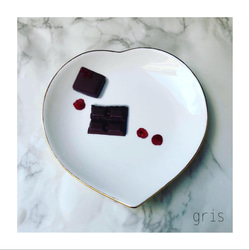 甘いチョコレート♡ハートのカップ&ソーサー 3枚目の画像