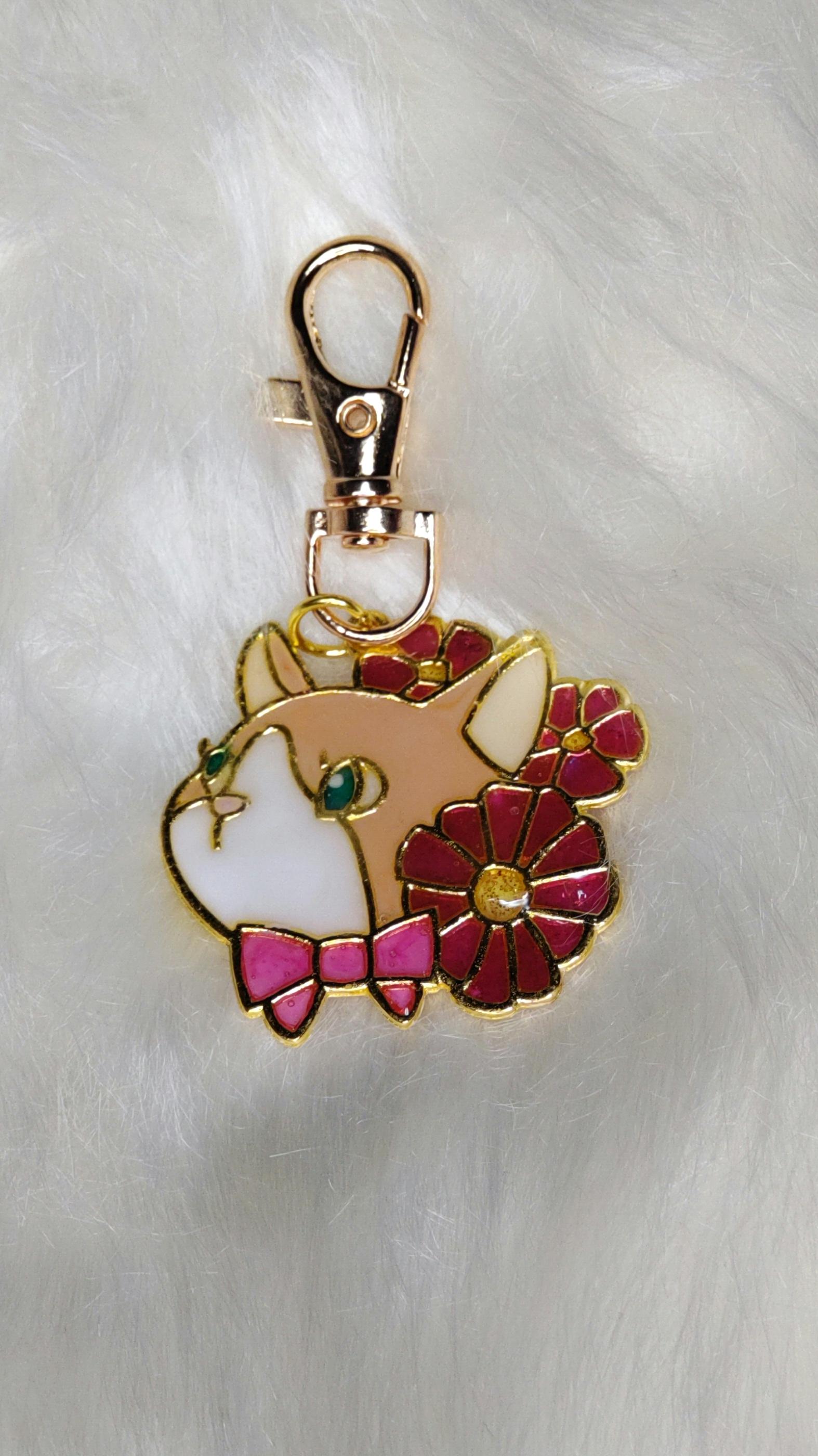 キーホルダー 猫 マグネット すず☆らんページです。レジン ペンダント