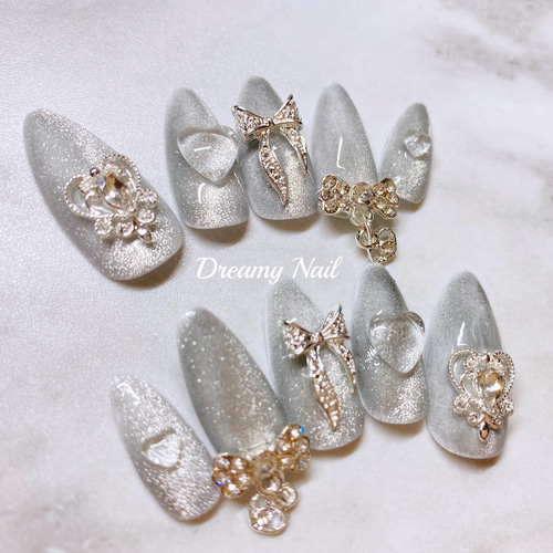 No.13】ネイルチップ☆ジェルネイル☆量産型☆綺麗系☆清楚系☆地雷系  