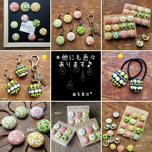 マグネット 6個セット【D set】＊ 花柄 小花 東欧 北欧 花 フラワー 花