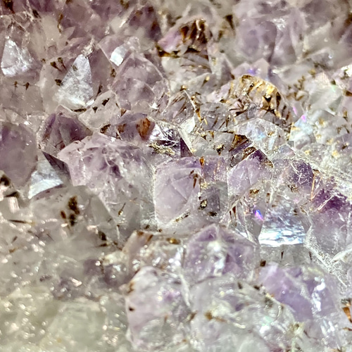 びっしり カクセコナイト✨ 【愛の守護石♡】虹入り˚✧₊⁎アメジスト びっしり カクセコナイト✨ 【愛の守護石♡】虹入り˚✧₊⁎アメジスト