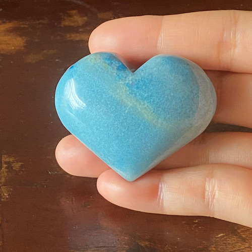 トロレアイト♡ ハート型 01 トロレアイトインクォーツ 天然色 天然石